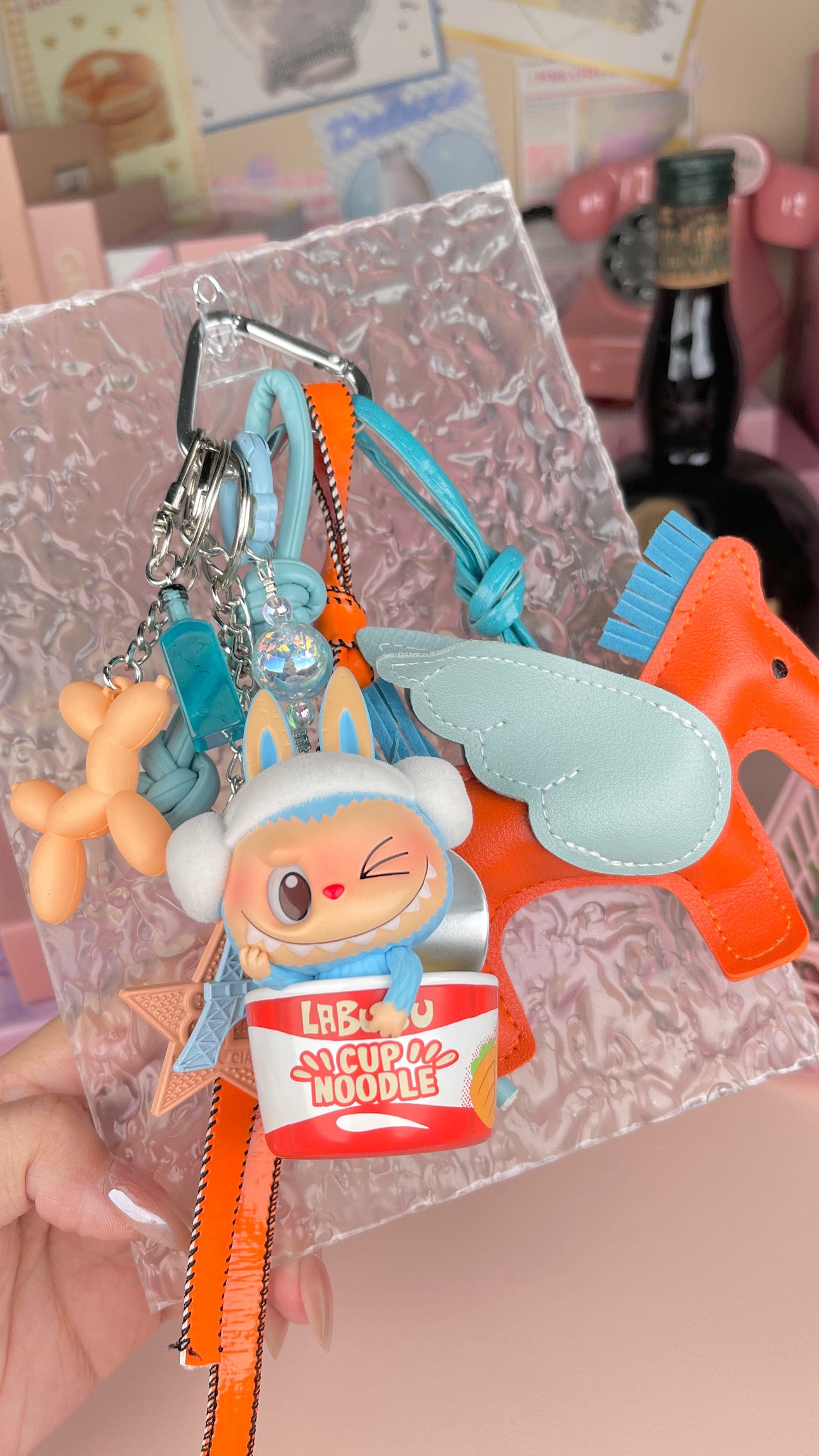 Popmart Labubu Keychains Bagstraps