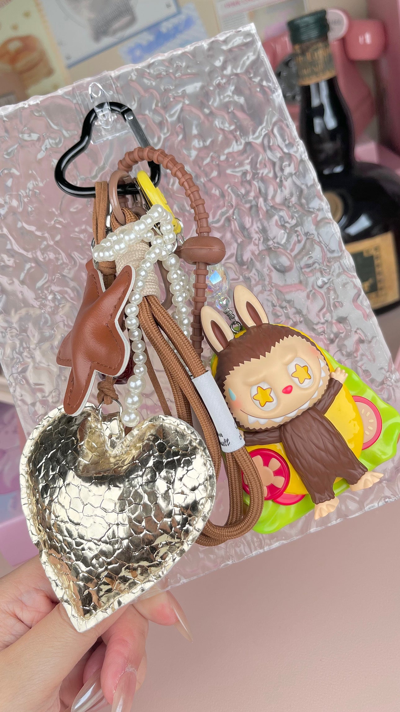 Popmart Labubu Keychains Bagstraps