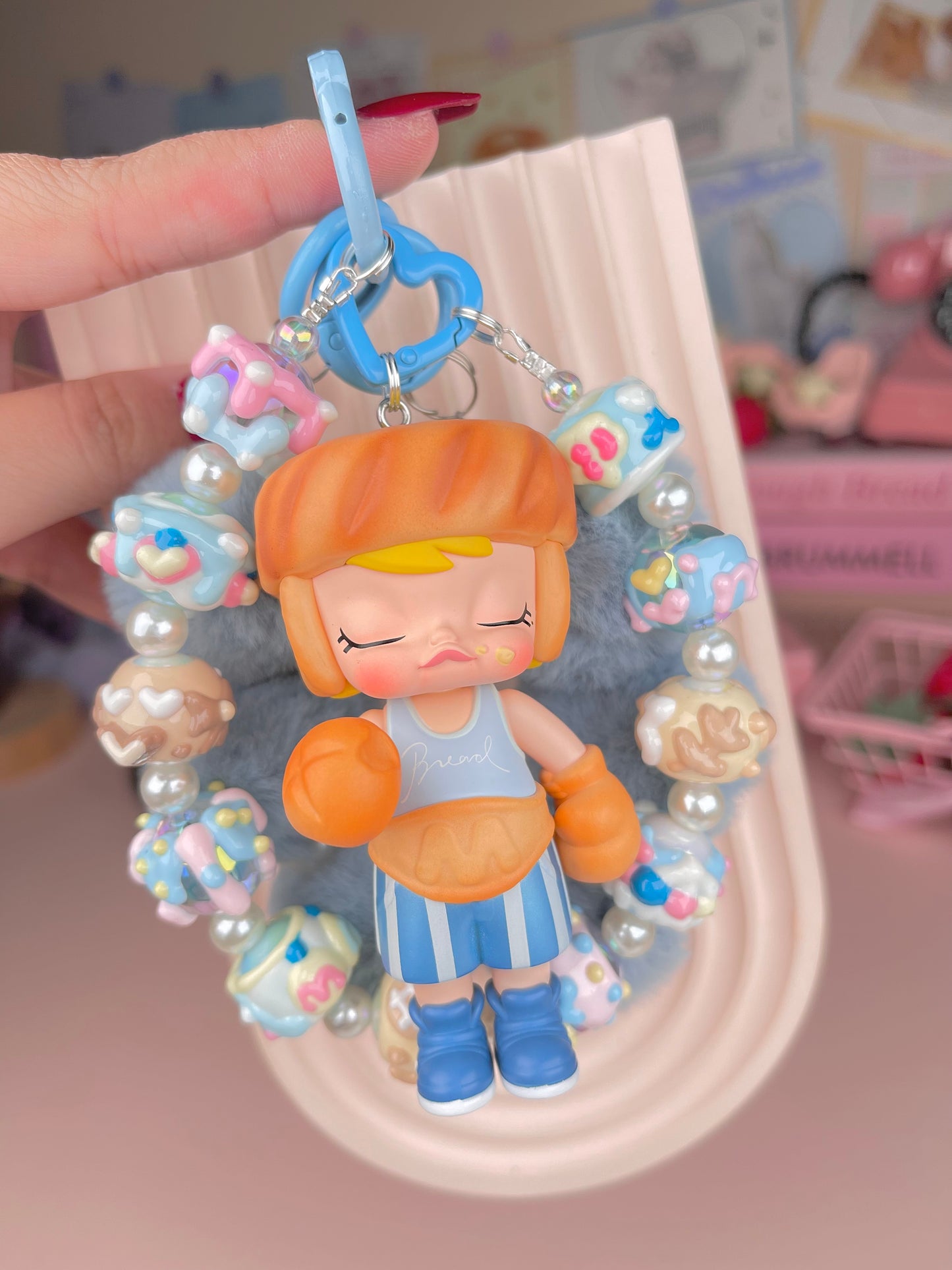 Popmart Molly Beaded Keychains