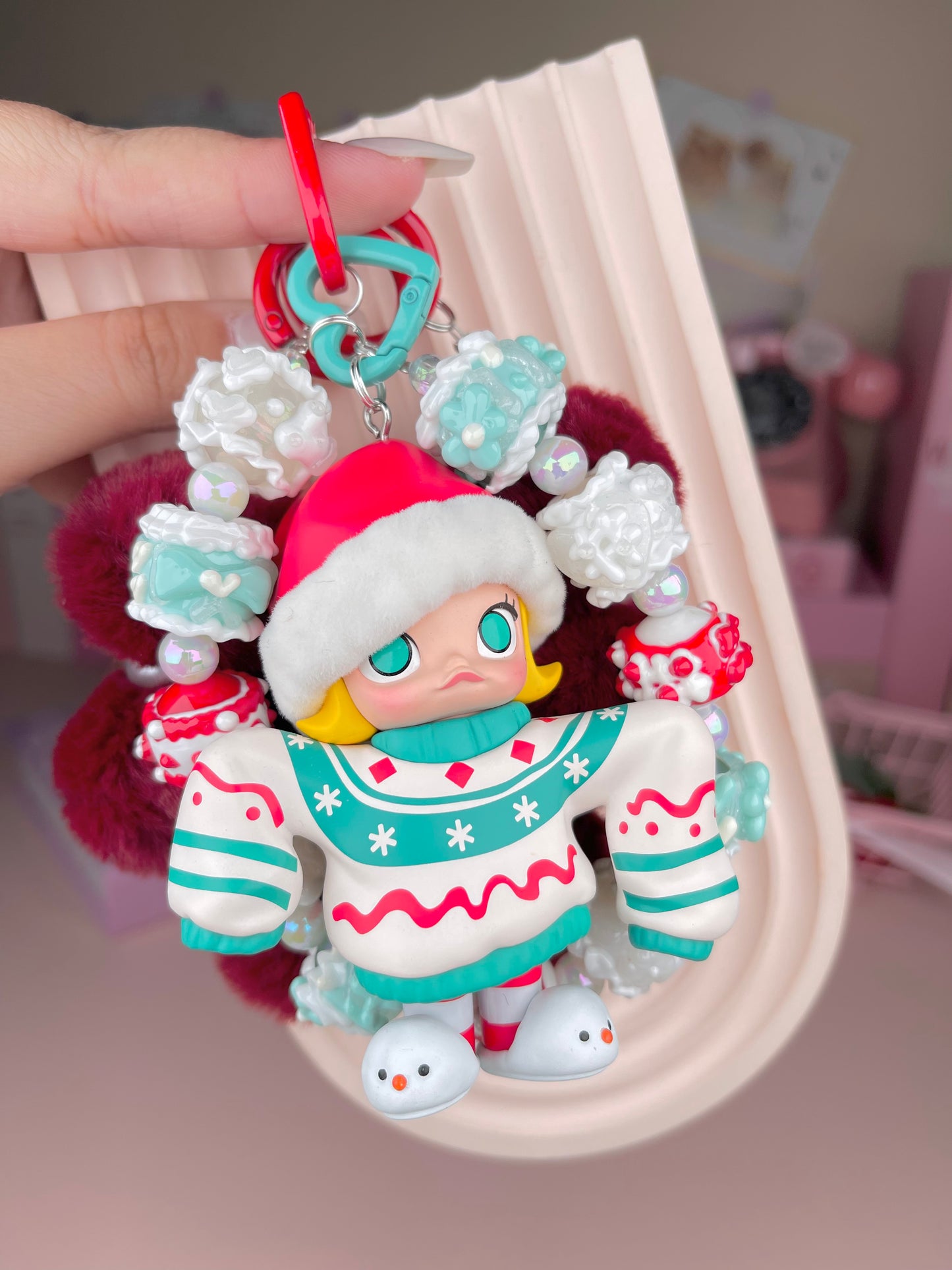 Popmart Molly Beaded Keychains