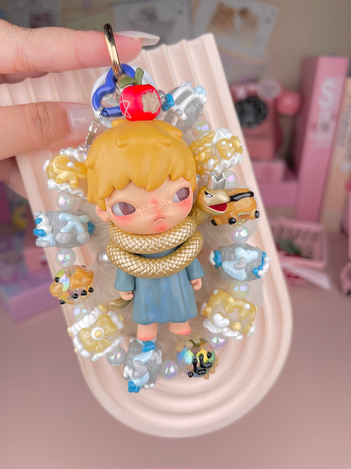 Popmart Hirono Beaded Keychains