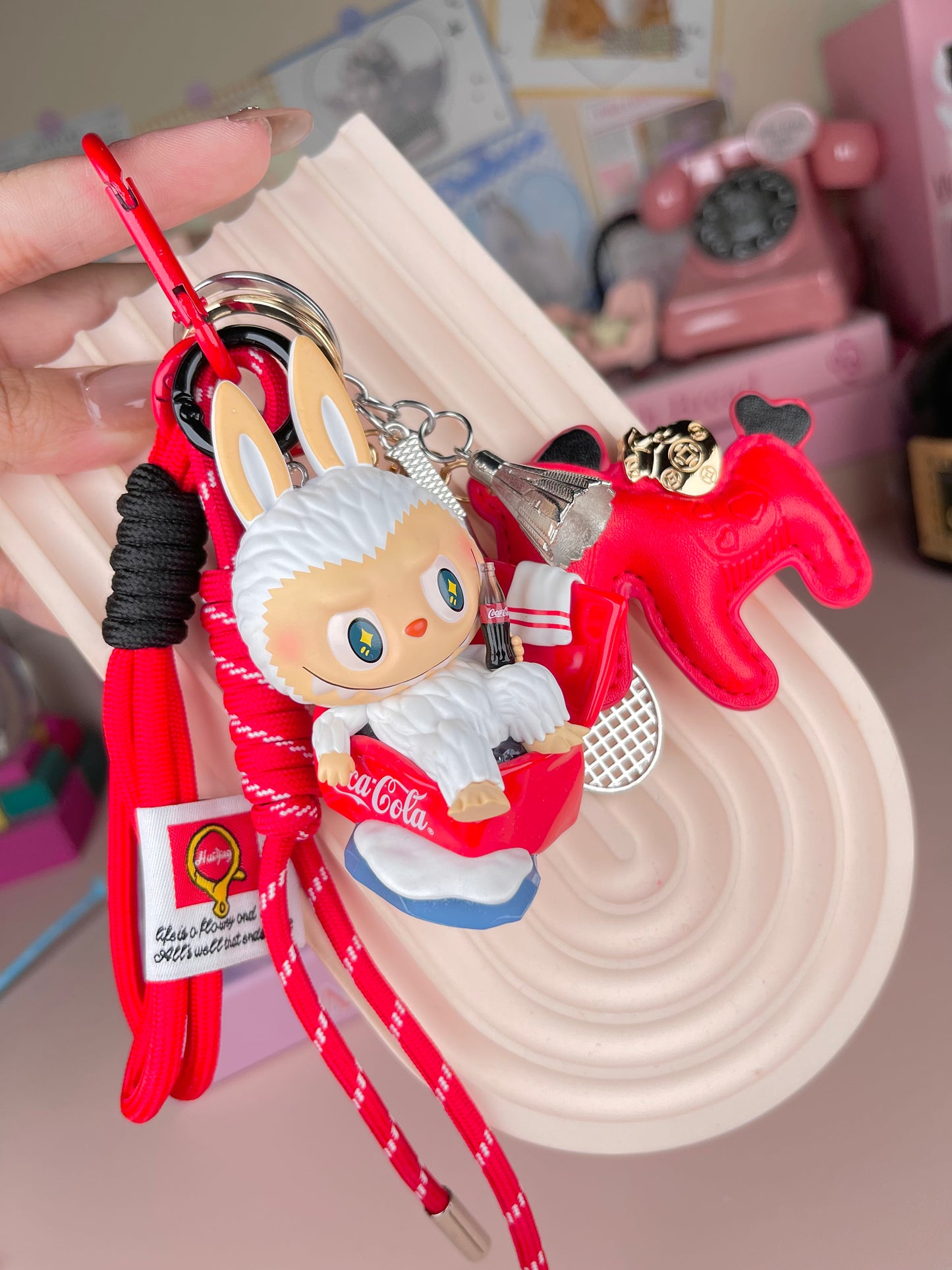 Popmart Labubu Keychains Bagstraps