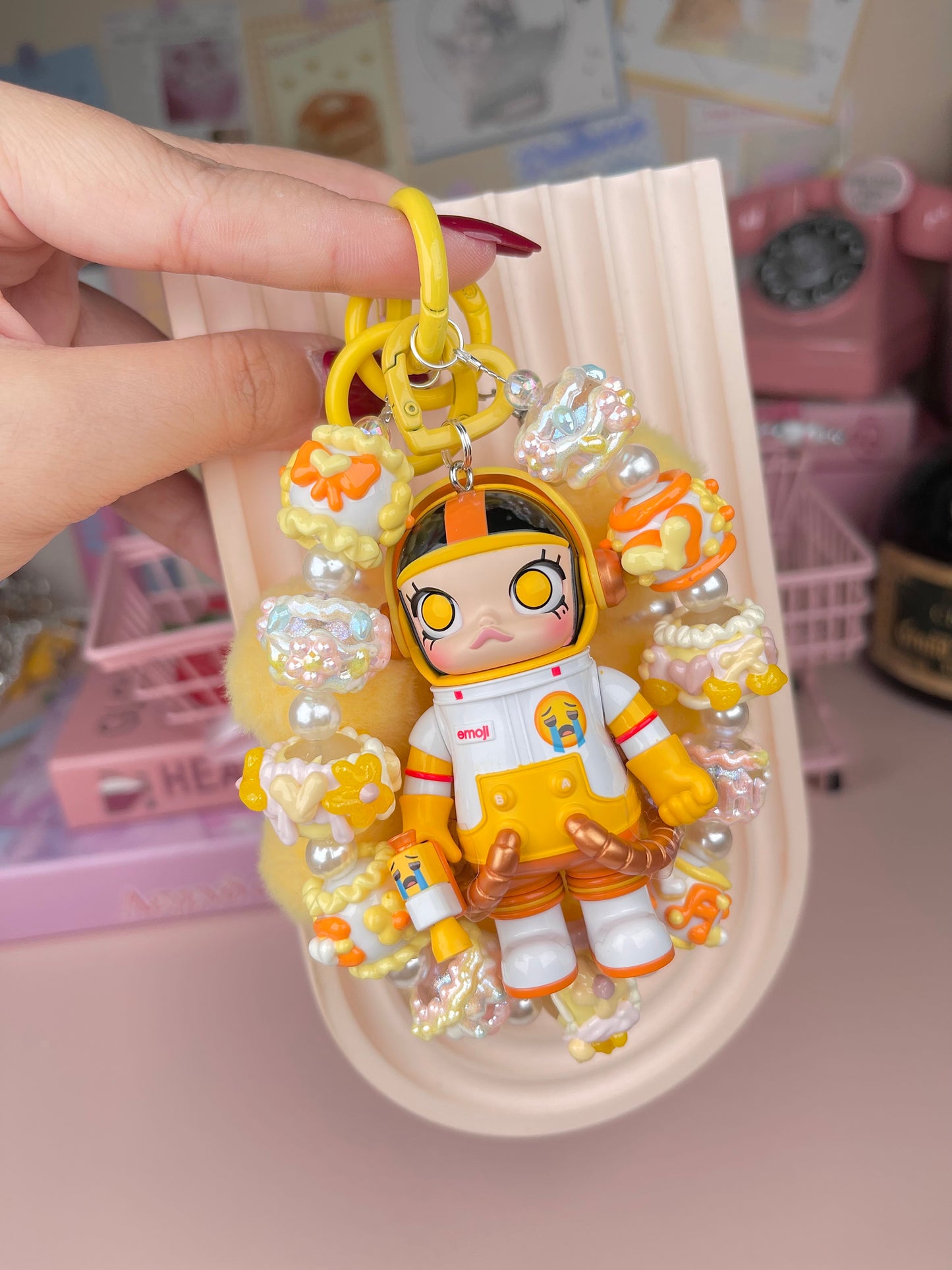 Popmart Megaspace Molly Figurine Keychains