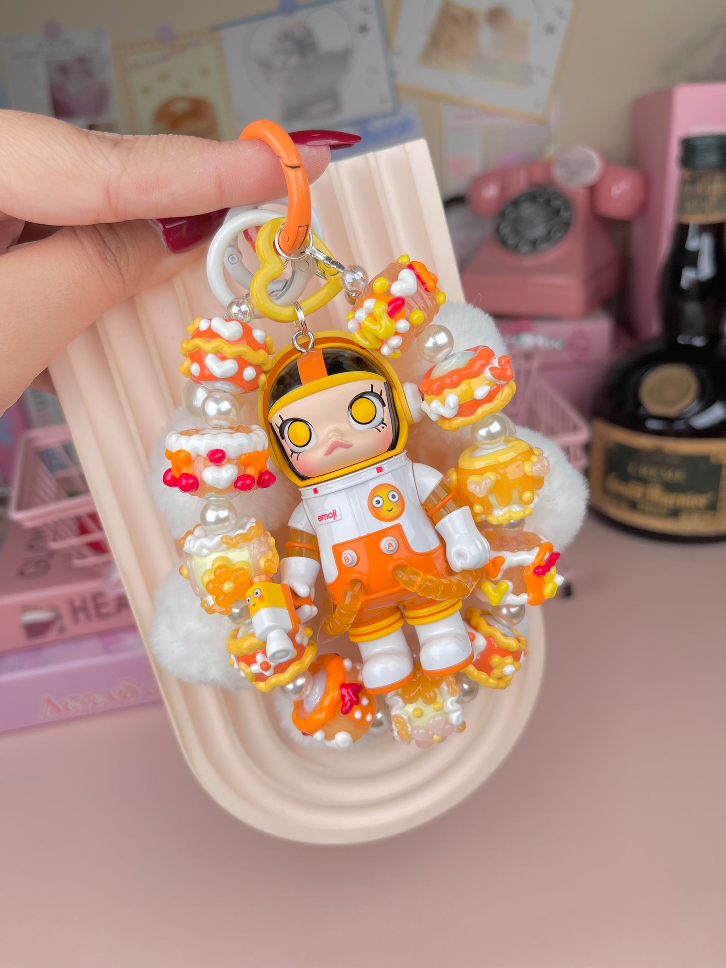 Popmart Megaspace Molly Figurine Keychains