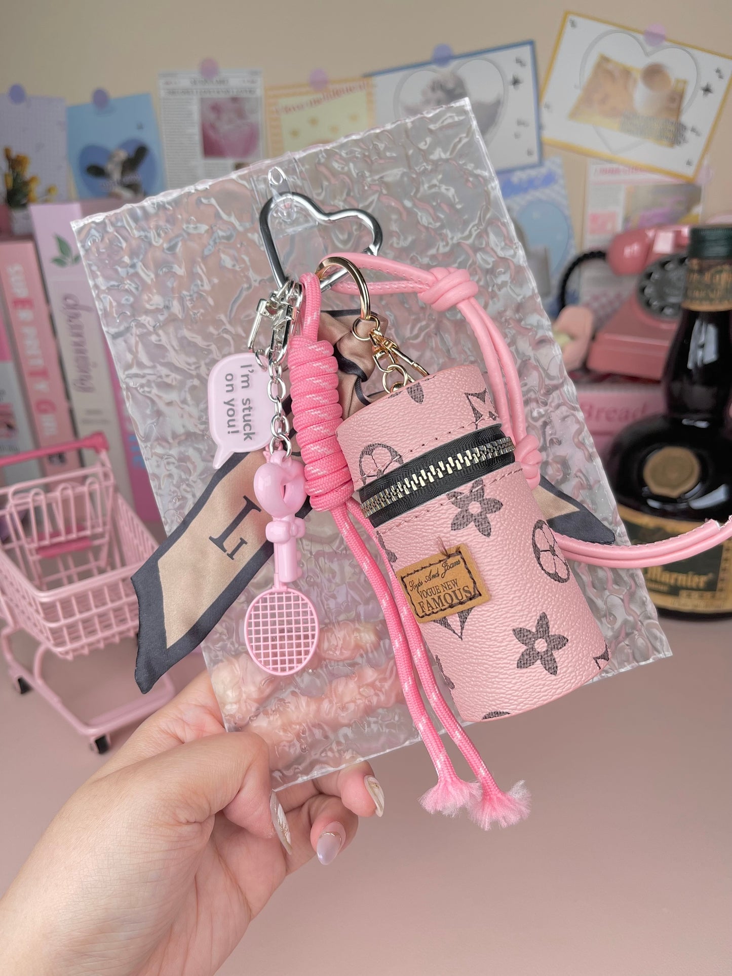 Y2K Inspired Keychain Bagstraps