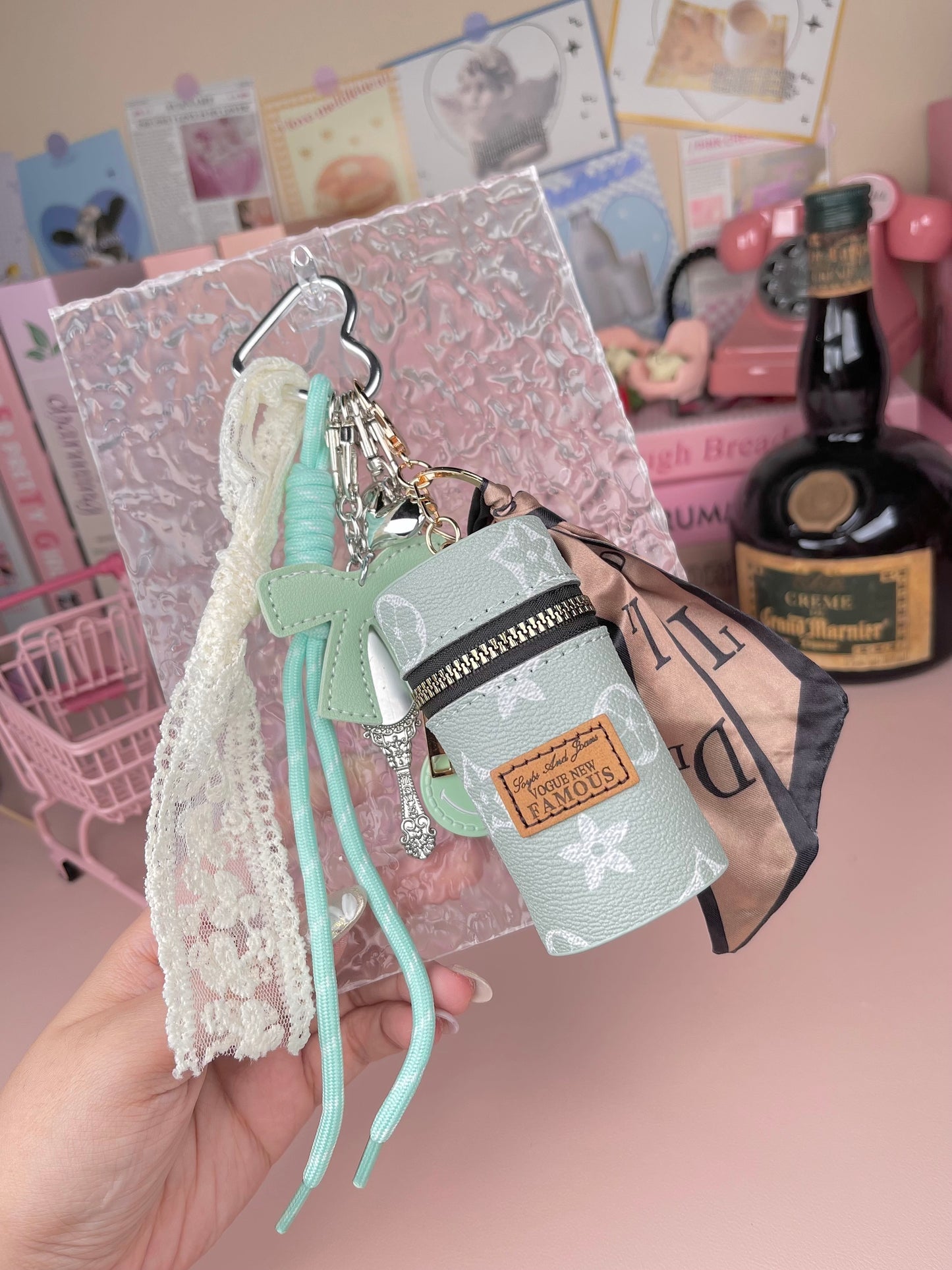 Y2K Inspired Keychain Bagstraps