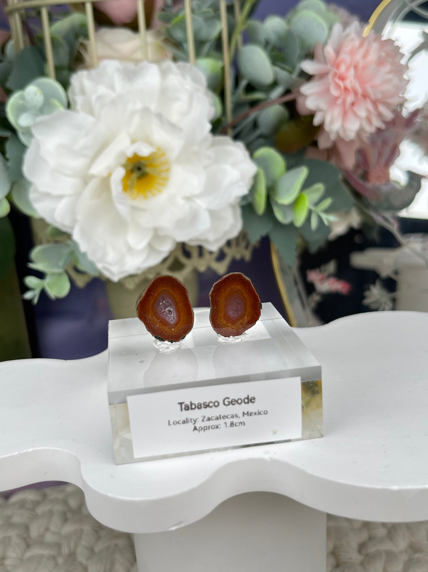 Tabasco Geode Pair