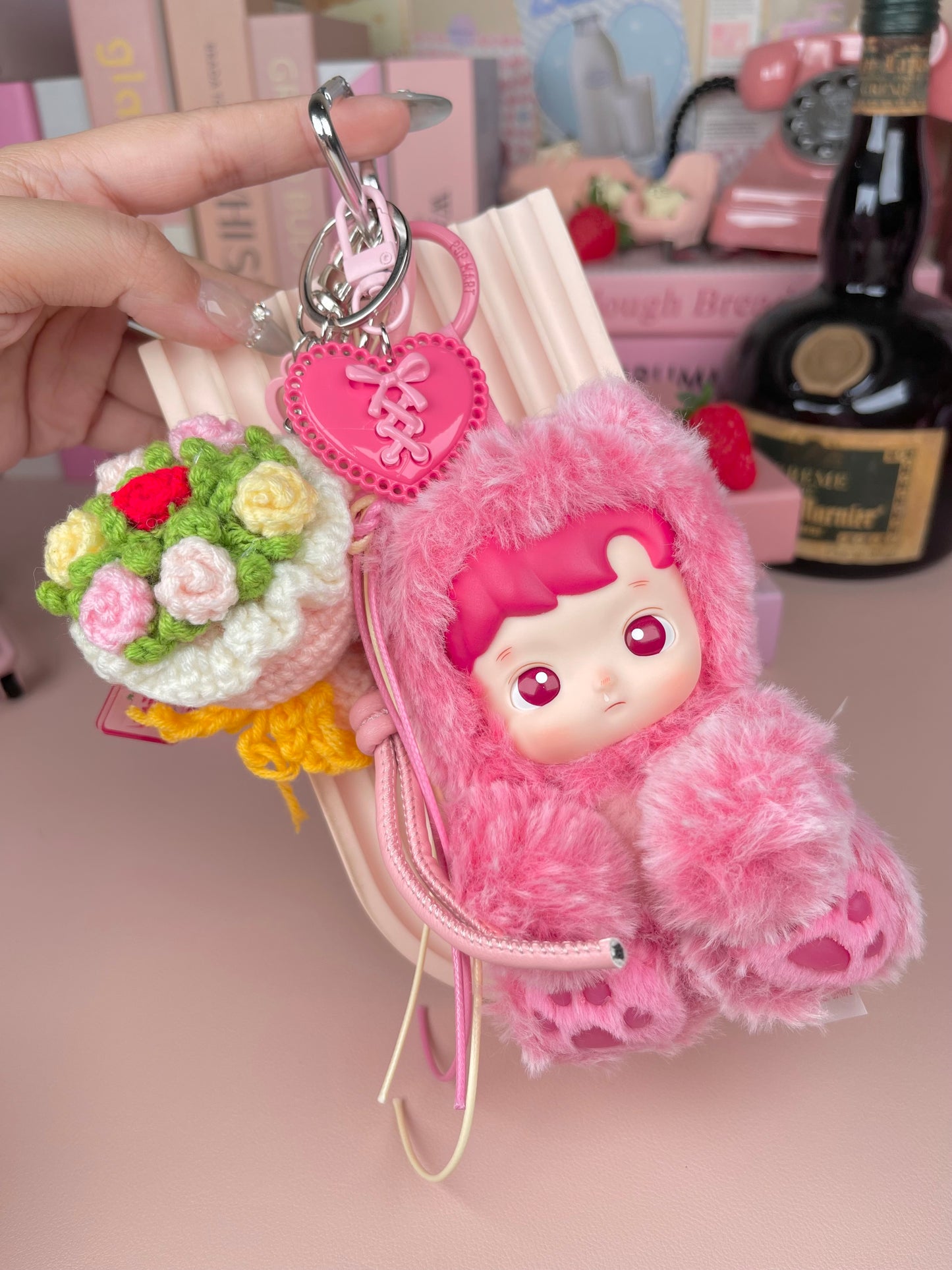 Popmart Hacipupu Vinyl Plush Pendant Keychains
