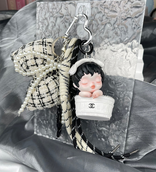 CC Inspired Skullpanda Keychain Bagstrap