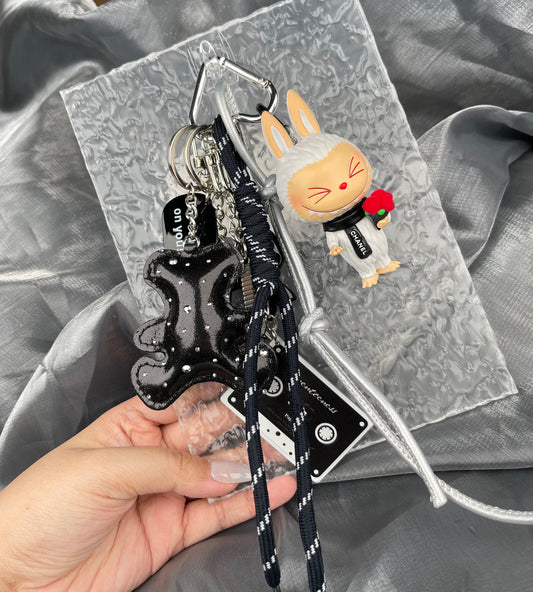 CC Inspired Labubu Keychain Bagstrap
