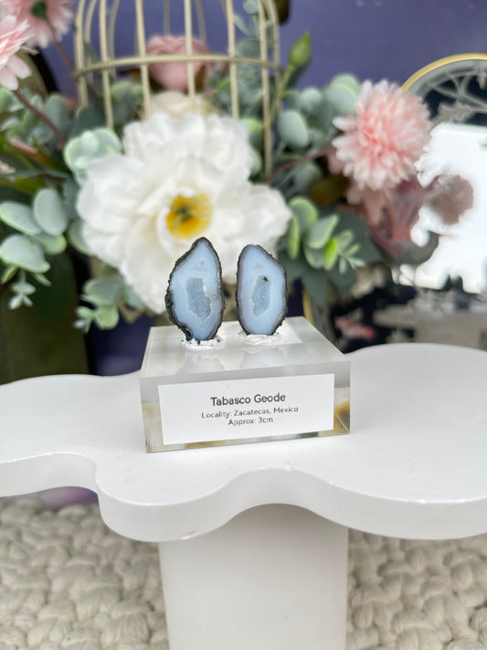 Tabasco Geode Pair