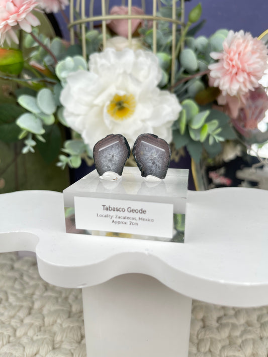 Tabasco Geode Pair