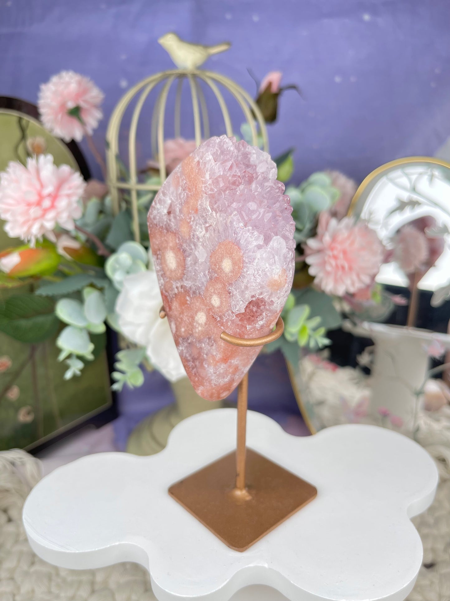 Pink Amethyst Mini Slab